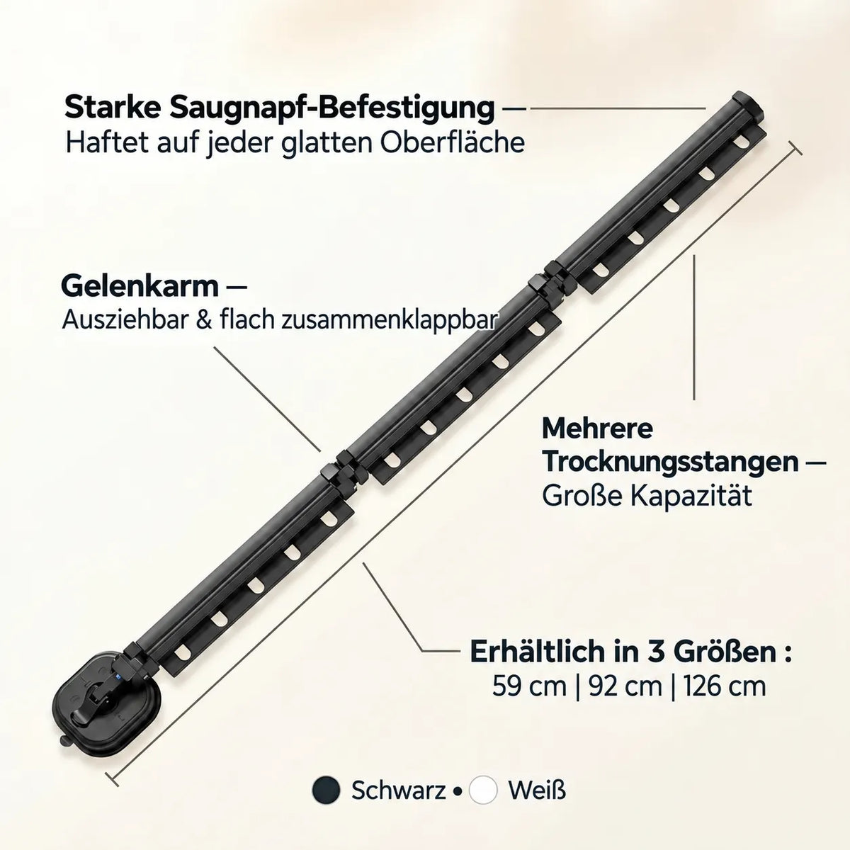 Wandwäscheständer EspaceCloth