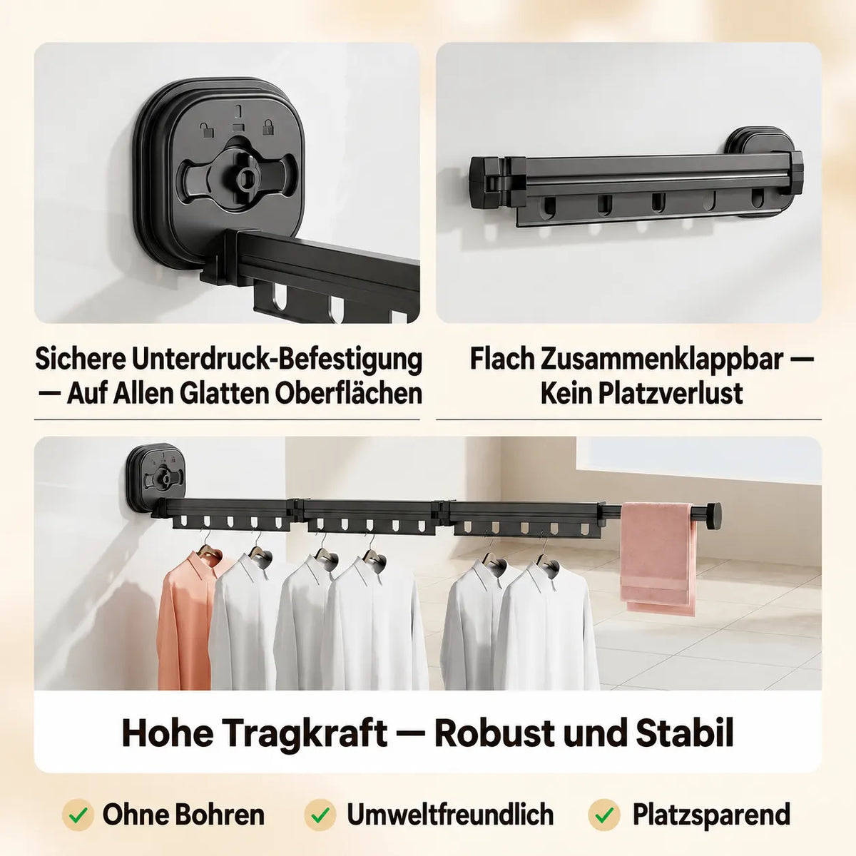 Wandwäscheständer EspaceCloth