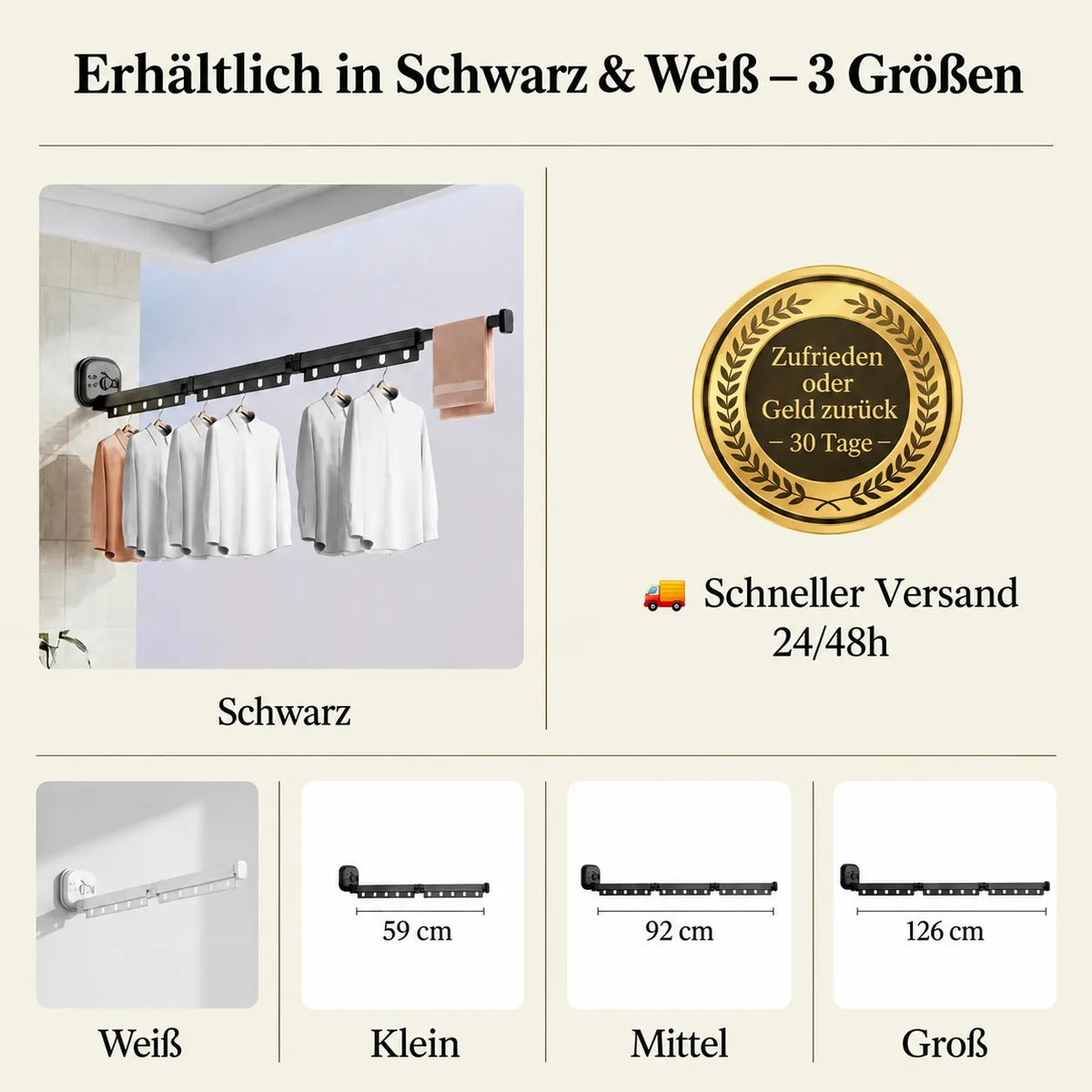 Wandwäscheständer EspaceCloth